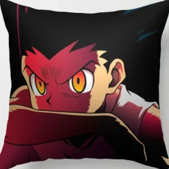 2er Set Hunter × Hunter Kissenbezüge Anime Dekokissen Kissenhülle für Sofa Home Deko