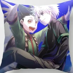 2er Set Hunter × Hunter Kissenbezüge Anime Dekokissen Kissenhülle für Sofa Home Deko