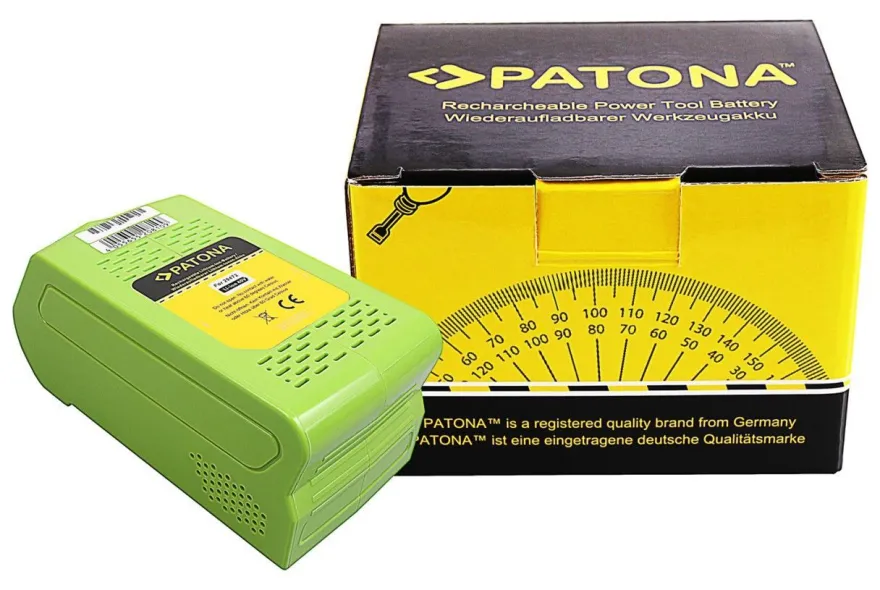 2er-Set PATONA Akku für Greenworks 40V 4.0Ah Ersatzakku