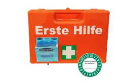 Erste-Hilfe-Koffer GASTRO für Betriebe nach aktueller DIN 13157 + Salvequick-Pflaster
