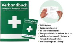 Erste-Hilfe-Koffer M2+ nach aktueller DIN/ EN 13169 für Betriebe ab 50 Mitarbeiter
