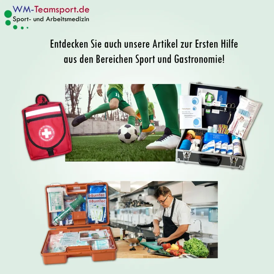 Erste-Hilfe Set KITA PLUS 3 aktuelle DIN/ EN 13157 (Betriebe) inkl. Sprühpflaster