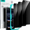 ESR Displayschutzfolie für iPhone 17 Pro (3 Stück) - Gehärtetes Glas mit