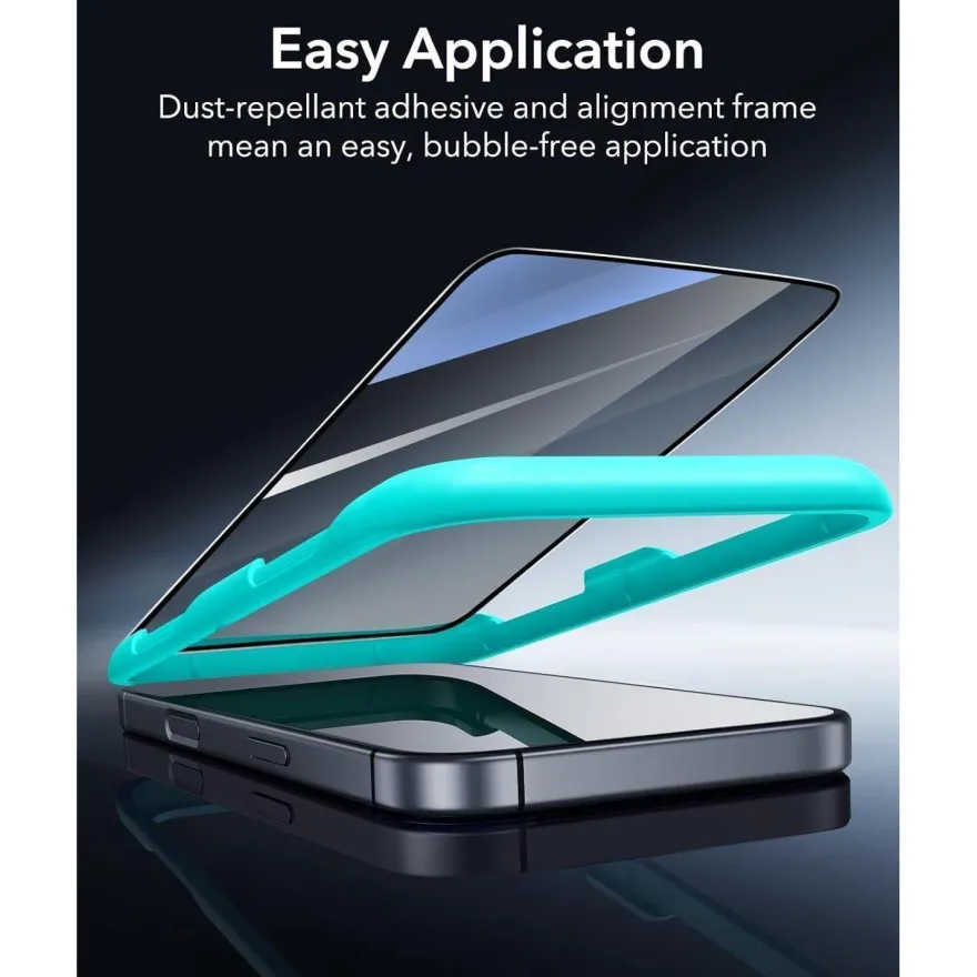 ESR Displayschutzfolie für iPhone 17 Pro (3 Stück) - Gehärtetes Glas mit