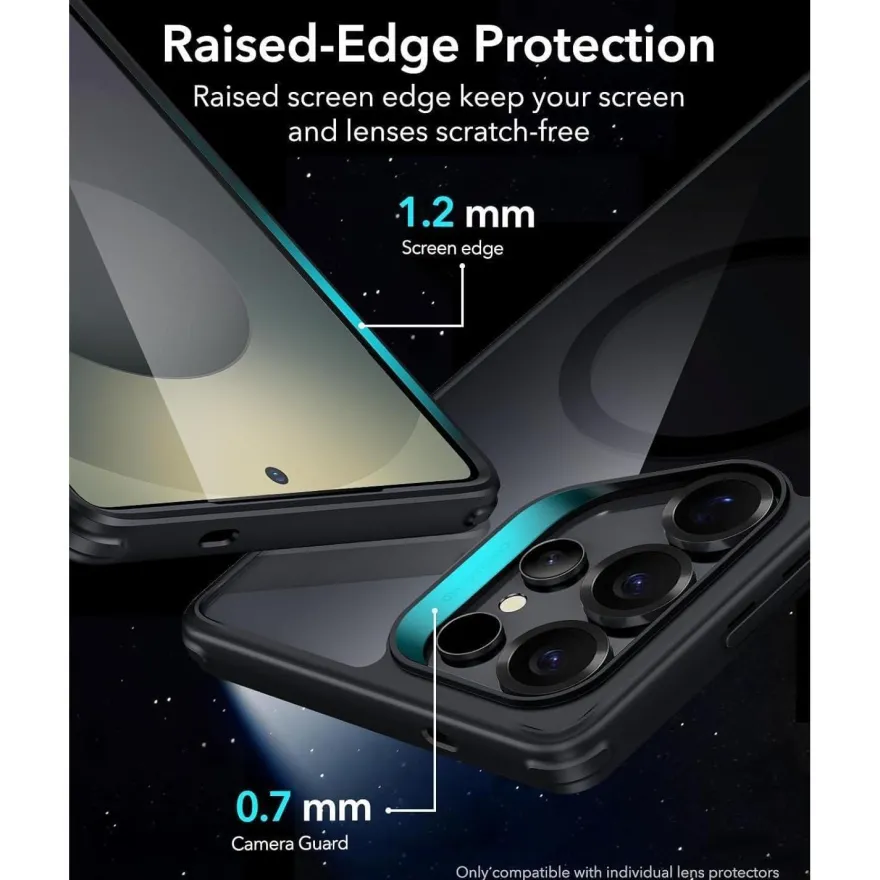 ESR Hülle für Samsung Galaxy S25 Ultra MagSafe, Militärnorm Schutz, Magnetisch