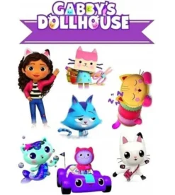 Essbar Gabby Gabbys Dollhouse Tortenaufleger Zuckermasse Fondant Zuckerbild