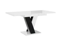 Esstisch MASIVE - Ausklappbar, Tisch, Wohnzimmer, Esszimmertisch, Hochglanz