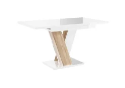 Esstisch MASIVE - Ausklappbar, Tisch, Wohnzimmer, Esszimmertisch, Hochglanz
