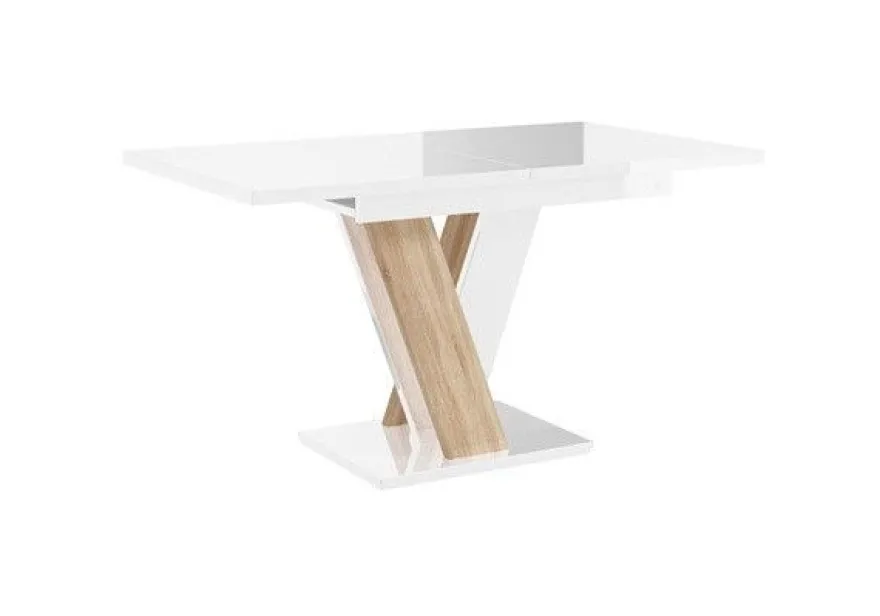 Esstisch MASIVE - Ausklappbar, Tisch, Wohnzimmer, Esszimmertisch, Hochglanz