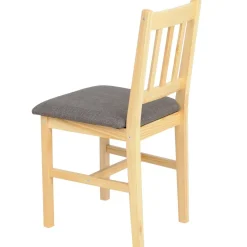 Esszimmer-Set HWC-F77, Sitzgruppe Esszimmergruppe, Massiv-Holz Landhaus 110cm