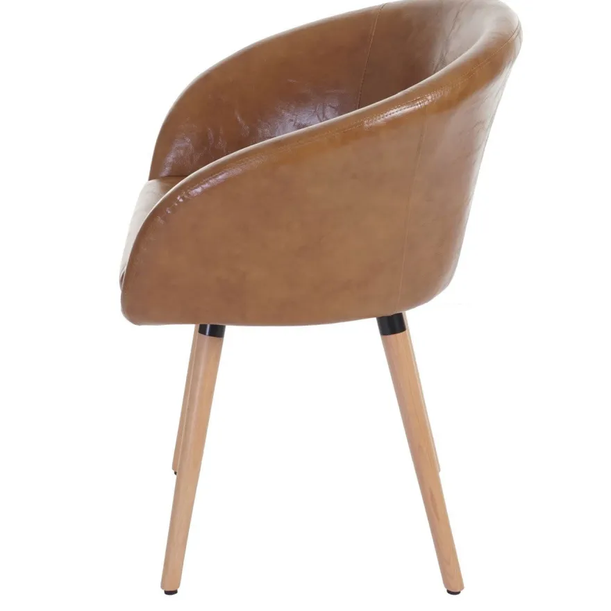 Esszimmerstuhl Malmö T633, Stuhl Küchenstuhl, Retro 50er Jahre Design