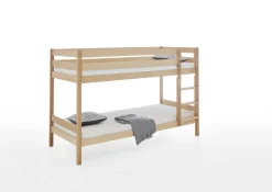 Etagenbett Lupo Buche massiv 90x200 cm mit Rollrosten