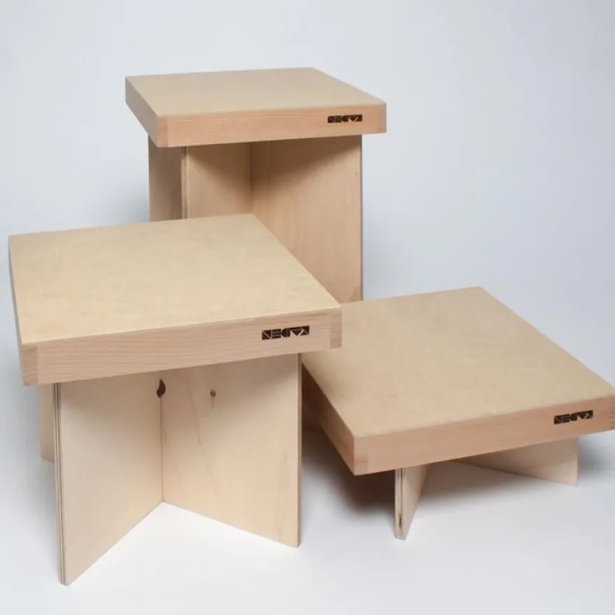 Etagenerhöhung für Kugelbahn Höhe 36cm NEU Murmelbahn Kullerbahn Kugelspiel Holz