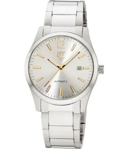 ETT Eco Tech Time Herren-Armbanduhr Automatik Motion Drive Zweifarbig EGS-40408-11M