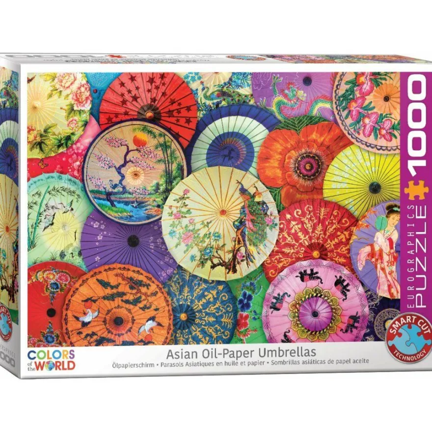 Eurographics Asiatische Regenschirme Puzzle 1000 Teile