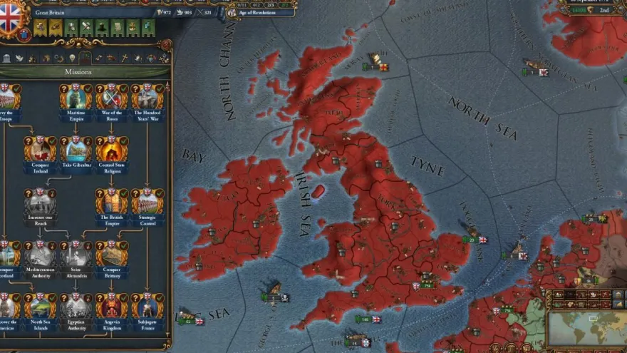 Europa Universalis IV - Rule Britannia – Steam DLC (Aktivierungscode)