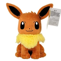 Evolie Plüschtier 25 cm - Pokémon Kuscheltier - Weiches Spielzeug für Kinder