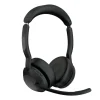 Evolve2 55, mit Ladestation (schwarz, Stereo, UC, USB-A, Link380a)