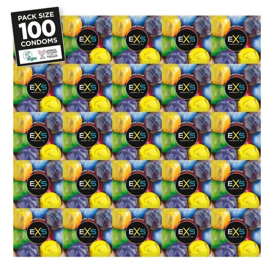 EXS Bubblegum Rap - Kondome - 100 Stück