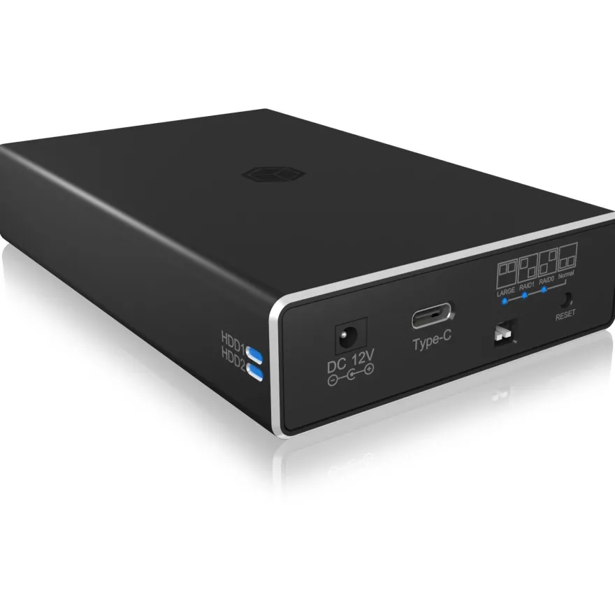 Externes RAID-Gehäuse ICY BOX IB-RD2253-C31 USB 3.2 Gen 2