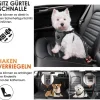 Eyein Hunde Sicherheitsgurt für Auto, Verstellbarer Anschnallgurt mit
