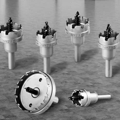 EZARC Hartmetall Lochsäge 75mm - Leistungsstarker Lochöffner für Edelstahl und