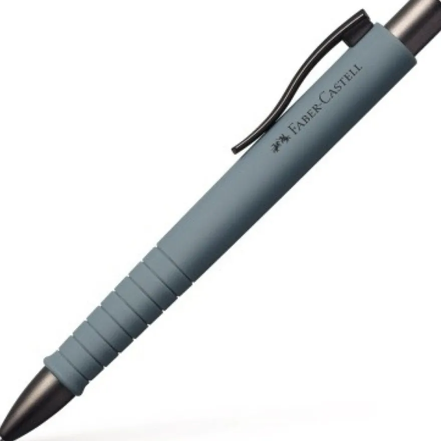 Faber-Castell Kugelschreiber POLY BALL X Farbe des Schaftes: stone grey