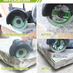 Fachlich Diamant-Trennscheibe 75mm für Beton und Granit, 1 Stück