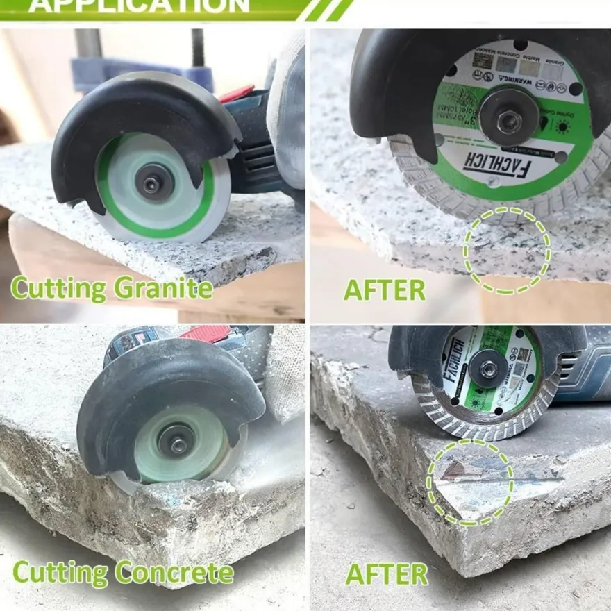 Fachlich Diamant-Trennscheibe 75mm für Beton und Granit, 1 Stück