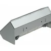 3fach Steckdosenblock silber Aufbaumontage Steckerleiste Mehrfachstecker 45°