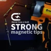Facoow Magnetisches Stecknuss Set, 55 Teile, Metrisch & SAE, Nuss Adapter