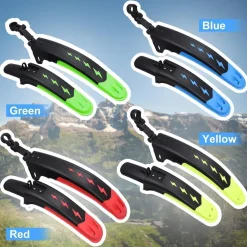 Fahrrad Schutzblech Set Universal Bike Fender 24-29 Zoll MTB Road Mountain