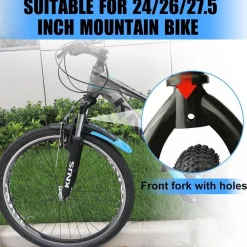 Fahrrad Schutzblech Set Universal Bike Fender 24-29 Zoll MTB Road Mountain