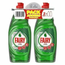 Fairy Ultra Poder Lavavajillas Concentrado Lote 2 X 650ml