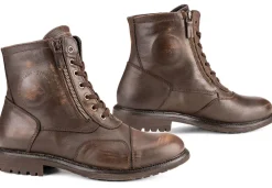 Falco Motorrad Schuhe / Sneaker Aviator Wasserdicht Brown