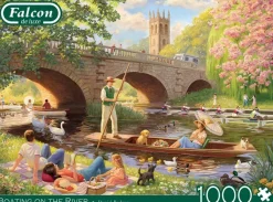 Falcon 11348 Daniel Rodgers Bootfahren auf dem Fluss 1000 Teile Puzzle