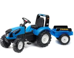 Falk Trettraktor Landini Serie 7 mit Anhänger