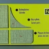 Faller AMS 941 Bodenplatten Eckteile Eckbodenteile Bodenteile NEU OVP