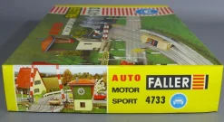 Faller AMS H0 4733 Beschrankter Bahnübergang AMS-Version Elektro-Modell 60er NEU OVP