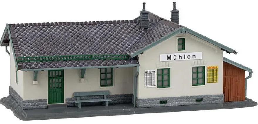 Faller Bahnhof Mühlen 110150 Eisenbahn H0 Faller Bausatz