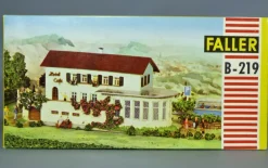 Faller H0 B-219 Bergcafe Hotel Cafe Bergrestaurant Panorama 50er Mischbau NEU OVP
