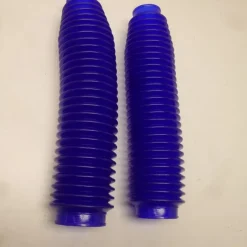 Faltenbalg 41x350 Gabelschutz Federgabel Enduro passt an Honda XR 650 blau-lila