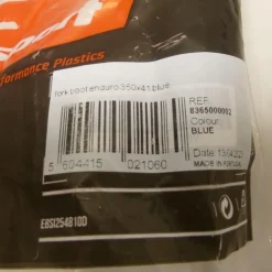 Faltenbalg 41x350 Gabelschutz Federgabel Enduro passt an Honda XR 650 blau-lila