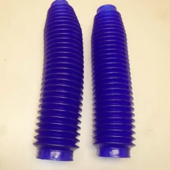 Faltenbalg 41x350 Gabelschutz Federgabel Enduro passt an Honda XR 650 blau-lila