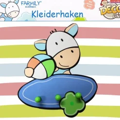 Farmily® Dinico® 3er Kleiderhakenleiste 25x 25 cm