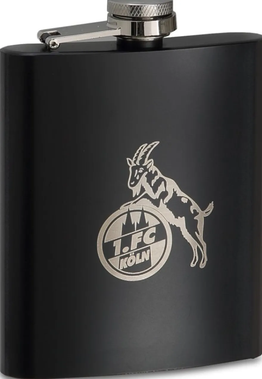 1. FC Köln Trinkflasche Flachmann Logo 4020304