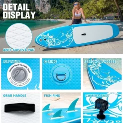 FEATH-R-LITE Stand Up Paddling Board Ultra Light Paddleboard für Erwachsene