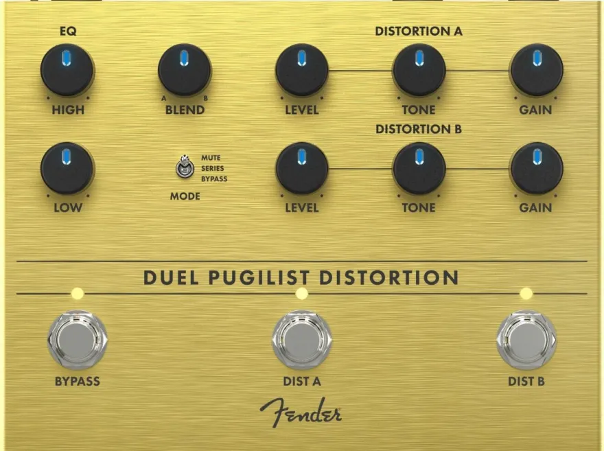 Fender Duel Pugilist Distortion