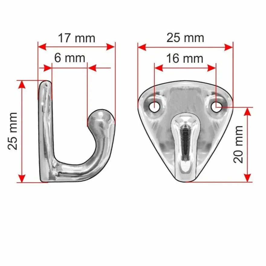 Fenderhaken Verdeckauge Edelstahl Fender Halter Haken Fenderhalter Bootsport
