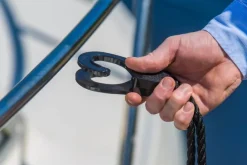 Fenderhalter für Fender Fastfender Doppelpack Sail Segelboot Reling Fenderseil